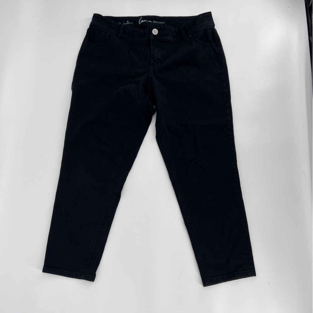 Lane Bryant Charcoal Genius Fit Ankle Jeans Size 16 Women’s